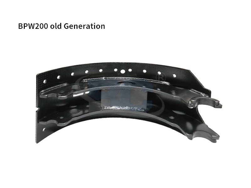 BPW200 Gammal generation bromsbackar