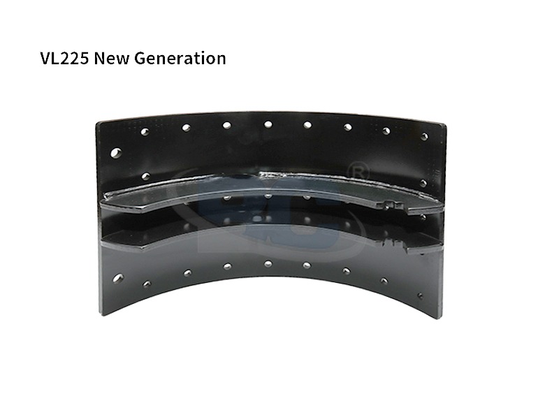 VL225 Gammal generation bromsbackar