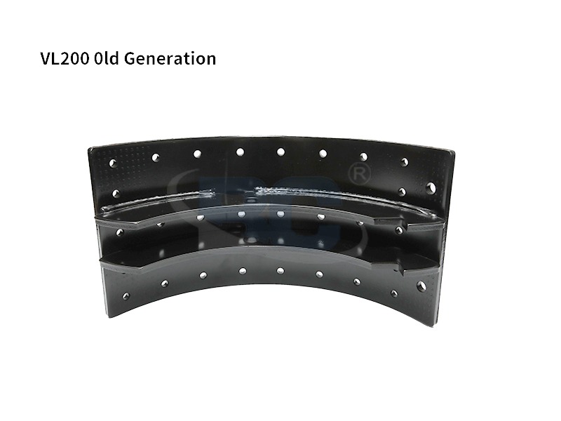 VL200 Gammal generation bromsbackar